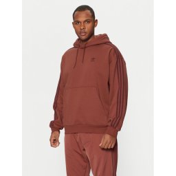 adidas Суитшърт adicolor JP1072 Червен Loose Fit