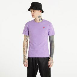 Тениска Comme des Garçons PLAY Heart Logo Tee UNISEX Purple L