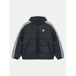 adidas Зимно яке adicolor IY7497 Черен Loose Fit