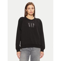 Gap Суитшърт 588019-03 Черен Relaxed Fit