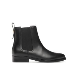 Coach Боти тип челси Maeve Lth Bootie CN143 Черен
