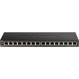Комутатор, D-Link 16-Port 10/100/1000Mbps Unmanaged Gigabit Ethernet Switch