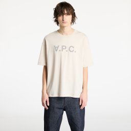 Тениска A.P.C. Oversize Grand APC T-Shirt UNISEX Beige XL