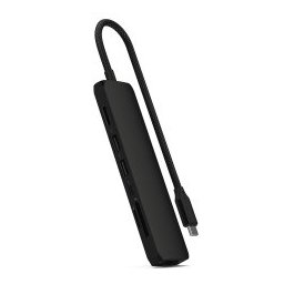 Adapter 7-in-1 USB-C Slim Multiport with Ethernet Black
