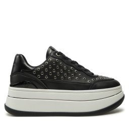 Сникърси MICHAEL Michael Kors Hayes Lace Up 43R5HAFS1L Черен