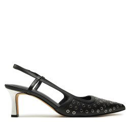 Обувки на ток MICHAEL Michael Kors Alora Mid Sling 40R5ALMP3L Черен