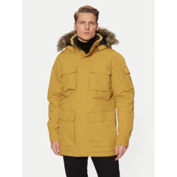 Jack Wolfskin Зимно яке Glacier Canyon 1107674 Жълт Regular Fit