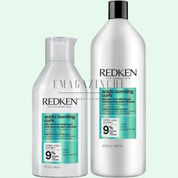 Redken Възстановяващ шампоан за третирани и увредени къдрави коси 300/1000 мл. Acidic Bonding Curls Shampoo