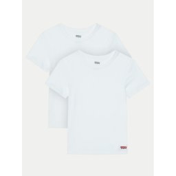 Levi's® Тишърт 9L0044-001 Бял Regular Fit
