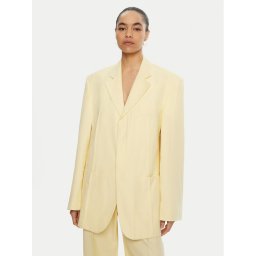 JACQUEMUS Сако 22E213JA101 Жълт Regular Fit