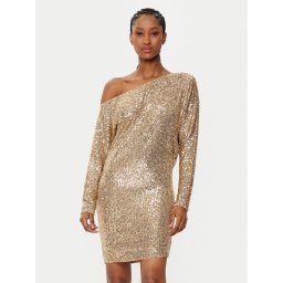 Marciano Guess Коктейлна рокля 5RGK69 6166A Златист Bodycon Fit