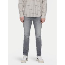 Only & Sons Дънки Loom 22028265 Сив Slim Fit