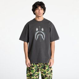 Тениска A BATHING APE Garment Dye Shark Relaxed Fit Tee Black XL