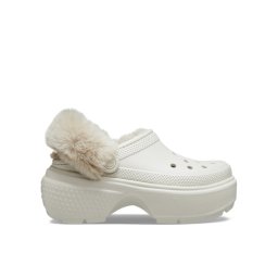 Crocs Чехли Stomp Lined Clog 208547 Бежов