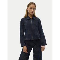 Vero Moda Дънково яке Likka 10321078 Тъмносин Loose Fit