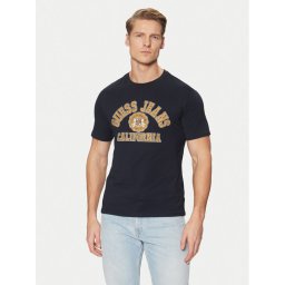 Guess Jeans Тишърт M5RI80 K8HM0 Тъмносин Slim Fit