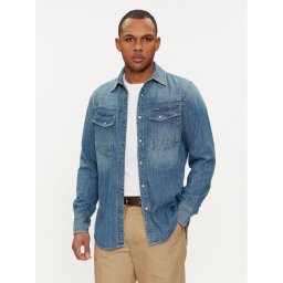 G-Star Raw дънкова риза Dakota D23616-D252 Син Regular Fit