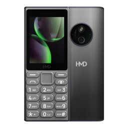 Мобилен телефон HMD 110 4G, Dual SIM, Titanium
