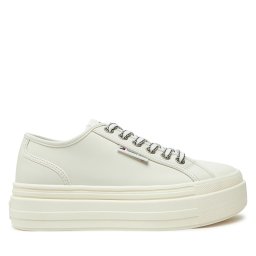 Кецове Tommy Jeans Foxing EN0EN02714 Екрю