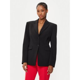 HUGO Сако Asmalla-1 50533901 Черен Slim Fit