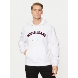 Guess Jeans Суитшърт M5RQ44 KCPR1 Бял Regular Fit