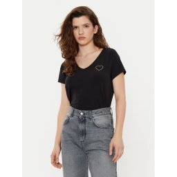 Pieces Тишърт New Billy 17102921 Черен Regular Fit