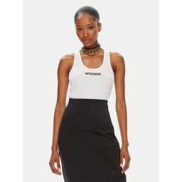 Patrizia Pepe топ 8M1617/J216-W103 Бял Slim Fit