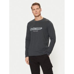 Jack & Jones Тениска с дълъг ръкав Vesterbro 12266419 Зелен Relaxed Fit