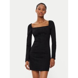 Guess Дънкова рокля W5RK84 D4PZ0 Тъмносин Regular Fit