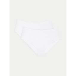 Triumph Комплект класически бикини с висока талия Sense Of Modal 10224762 Бял