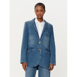 MICHAEL Michael Kors Сако MR510A7FAU Син Relaxed Fit