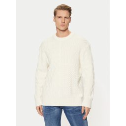 Tom Tailor Denim Пуловер 1044433 Екрю Relaxed Fit