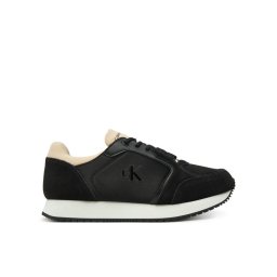 Calvin Klein Jeans Сникърси Runner Laceup Low Mg Media YW0YW01644 Черен