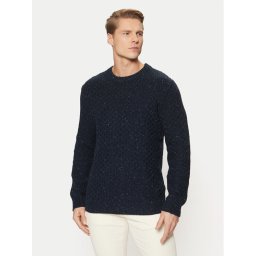 Tom Tailor Пуловер 1044537 Тъмносин Regular Fit