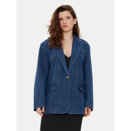 ONLY Сако Cory 15338592 Син Loose Fit