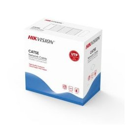 Кабел Hikvision DS-1LN5E-S, UTP, cat 5e, ролка 305m