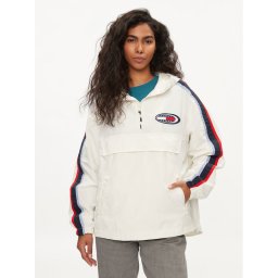 Tommy Jeans Анорак Archive Chicago DW0DW18151 Бял Regular Fit