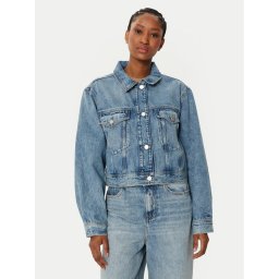 Tommy Hilfiger Дънково яке WW0WW43731 Син Straight Fit