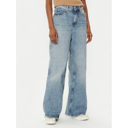 Tommy Hilfiger Дънки WW0WW43705 Син Wide Leg