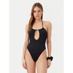 Calvin Klein Swimwear Бански костюм KW0KW02725 Черен