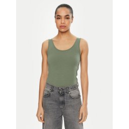 Vero Moda топ Lulu 10326294 Зелен Regular Fit