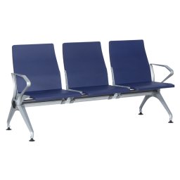 Посетителска пейка Sonata Blum CR-1036, 3 места, Синя