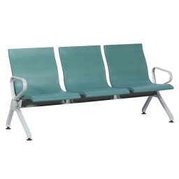 Посетителска пейка Sonata Blum CR-1037-3, Зелена, 3 места