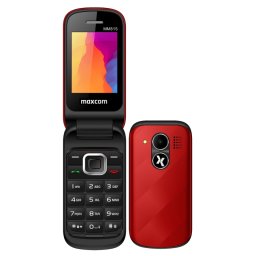 Мобилен телефон Maxcom Comfort MM815, Dual SIM, Червен