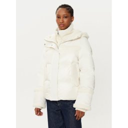 BOSS Пухено яке Pimira 50524479 Екрю Regular Fit