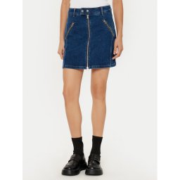 HUGO Дънкова пола mini Gavade 50530320 Син Slim Fit