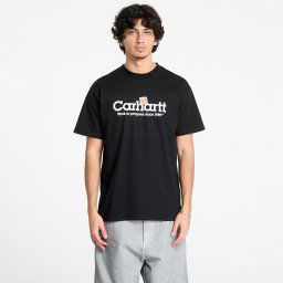 Тениска Carhartt WIP S/S Label Script T-Shirt UNISEX Black L