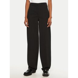 Patrizia Pepe Текстилни панталони 8P0674/A025-K103 Черен Regular Fit