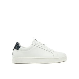 Calvin Klein Сникърси Low Top Lace Up Woven HM0HM01767 Бял