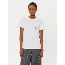 Liu Jo Тишърт WA5145 J4893 Бял Regular Fit
